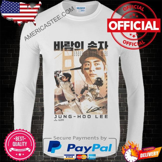 Jung-hoo lee is the grandson of the wind as he is the son of lee jong-beom Son of the Wind shirt