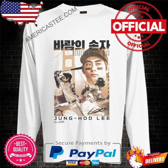 Jung-hoo lee is the grandson of the wind as he is the son of lee jong-beom Son of the Wind shirt