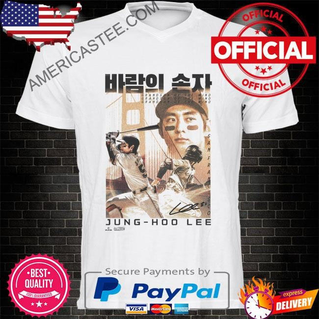 Jung-hoo lee is the grandson of the wind as he is the son of lee jong-beom Son of the Wind shirt