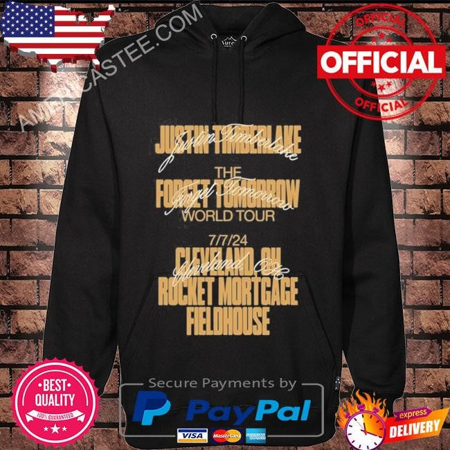 Justin Timberlake Cleveland Tour Event Tee Design