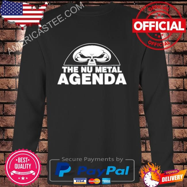 Justin Whang Wearing The Nu Metal Agenda T Shirt