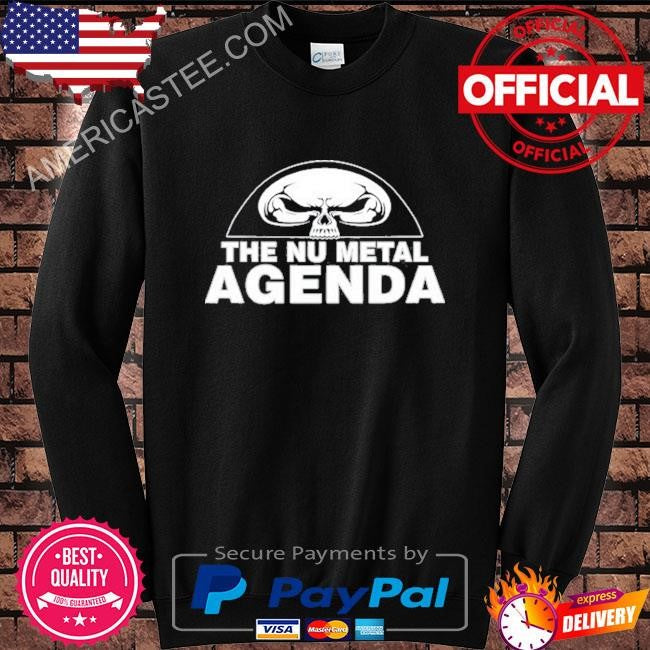 Justin Whang Wearing The Nu Metal Agenda T Shirt