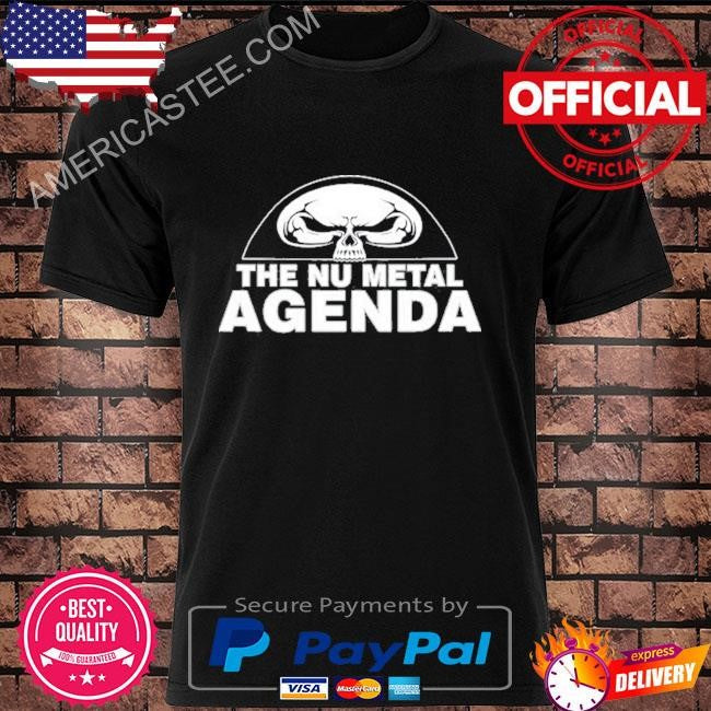 Justin Whang Wearing The Nu Metal Agenda T Shirt
