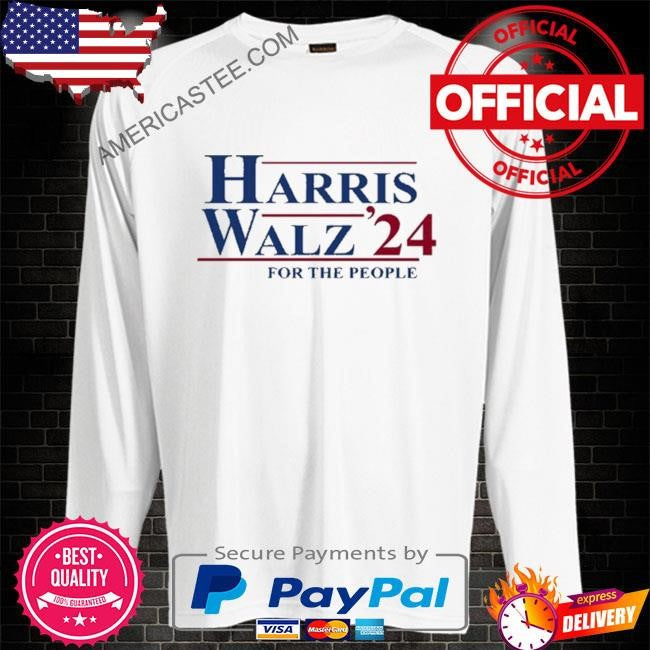Kamala Harris Walz ’24 For The People Shirt