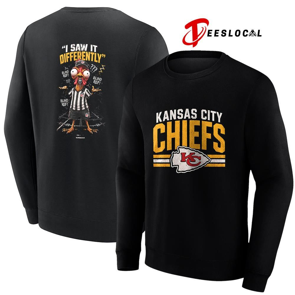 Kansas City Chiefs Blind ref I saw it differently shirt