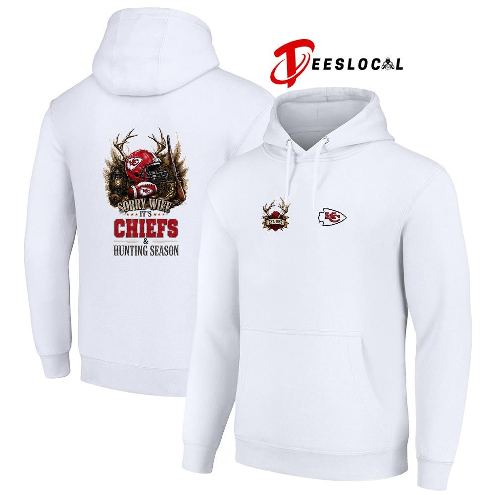 Kansas City Chiefs sorry wife it’s hunting season deer shirt