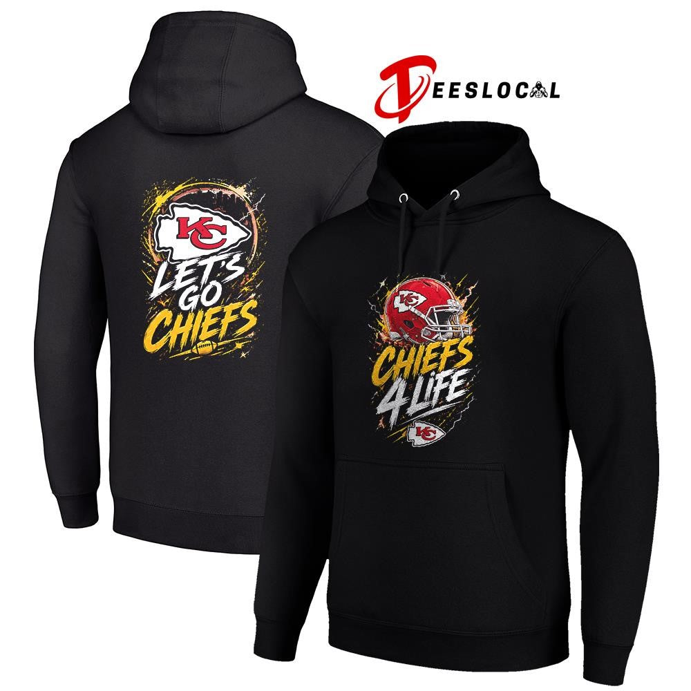 Kansas City Chiefs x fan 4 life graphic shirt