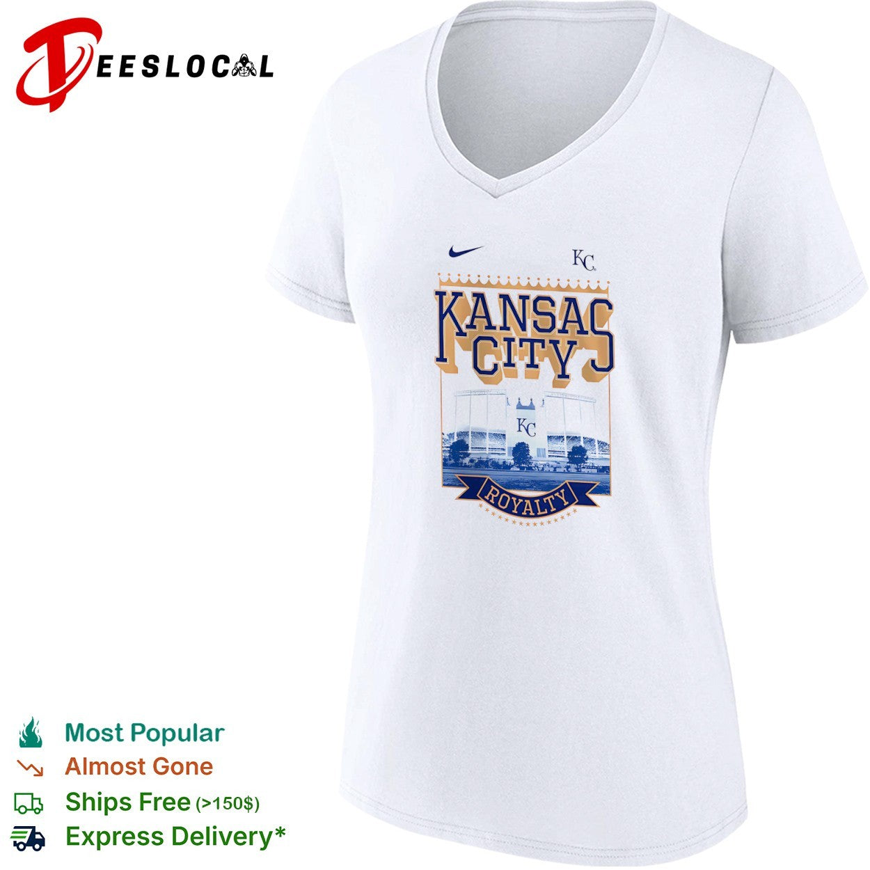 Kansas City Royals MLB Stadium shirt
