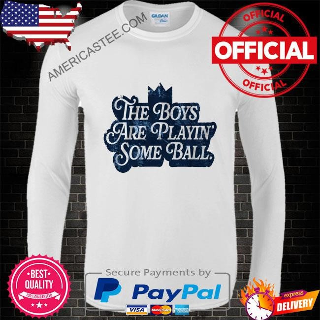Kansas city the boys are playin’ some ball shirt