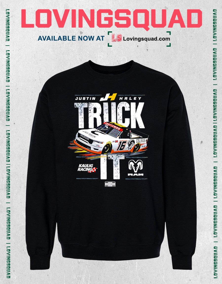 Kaulig Racing X Ram – Justin Haley #16 Truck It Celsius Shirt
