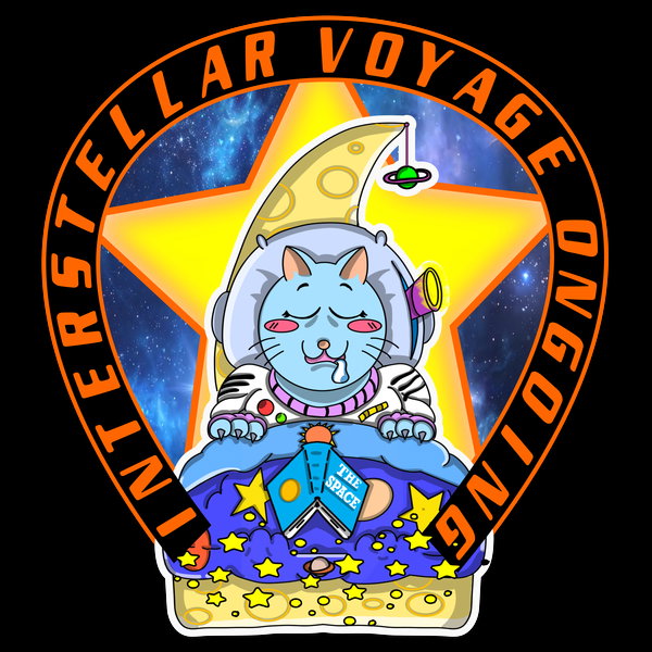 Kawaii Astronaut Sleepy Cat Space
