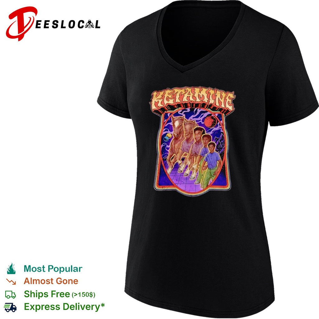 Ketamine horse morph shirt