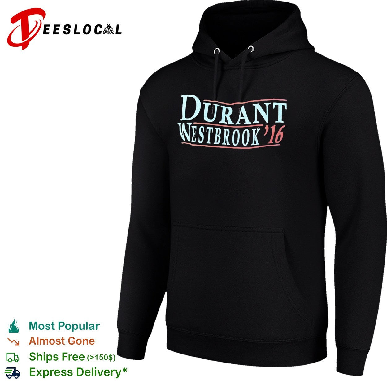 Kevin Durant Russell Westbrook 2016 vintage shirt