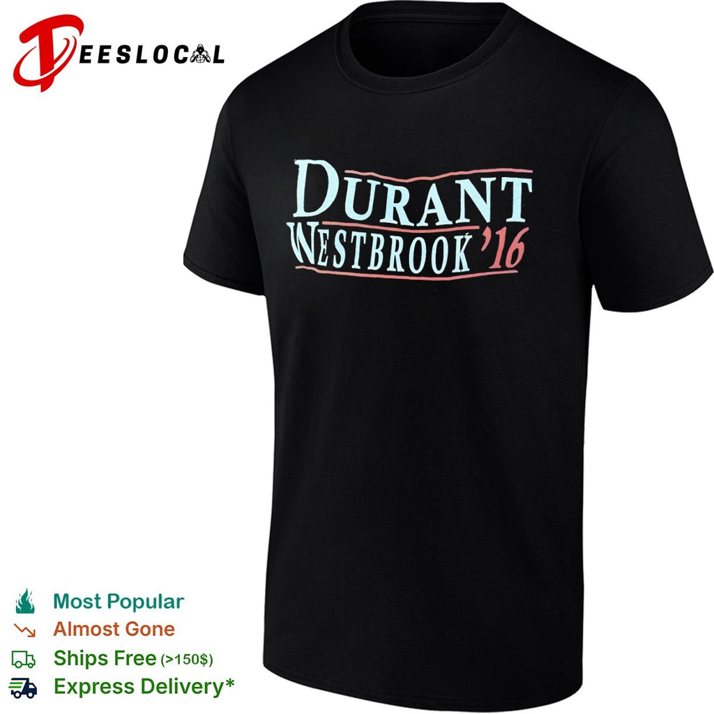 Kevin Durant Russell Westbrook 2016 vintage shirt