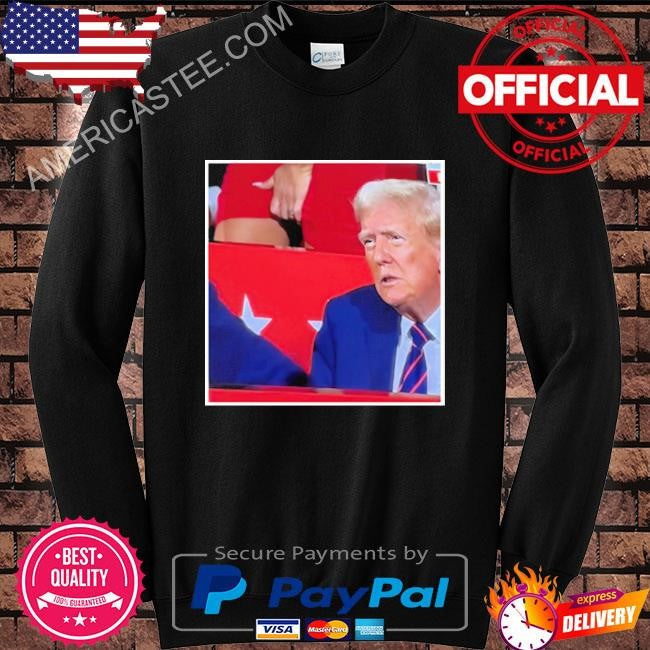 Kimberly Guilfoyle Touching Pussy Behind Trump RNC T Shirt