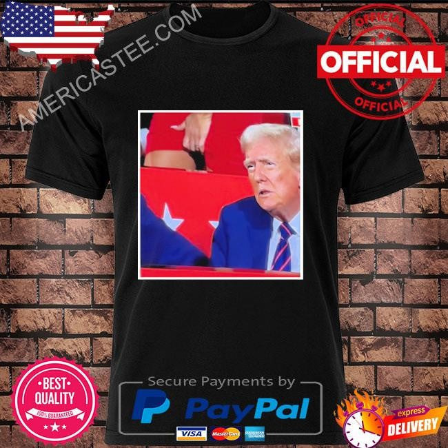 Kimberly Guilfoyle Touching Pussy Behind Trump RNC T Shirt
