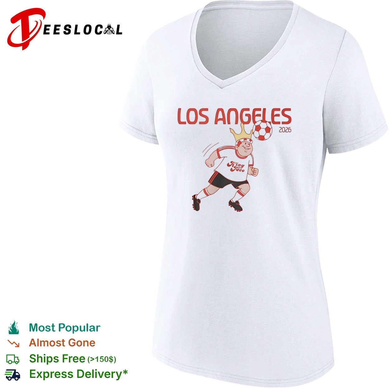 King Taco Los Angeles 2026 Soccer shirt