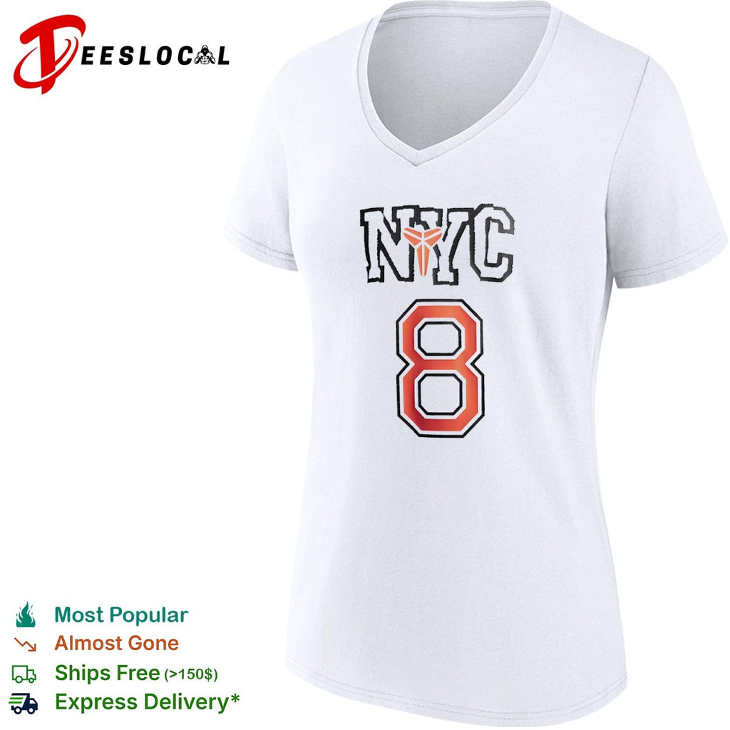 Kobe Bryant Los Angeles Lakers x NYC 8 basketball player shirt