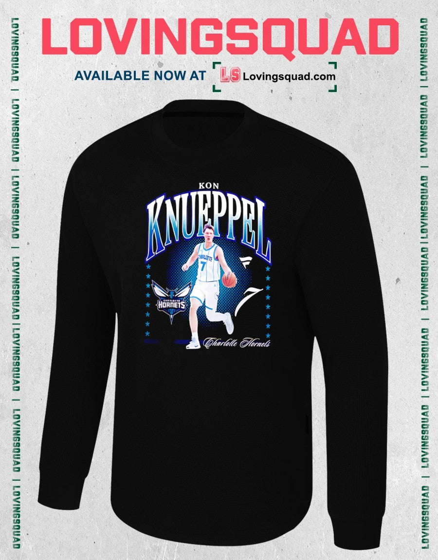 Kon Knueppel 7 Charlotte Hornets Hype Shirt