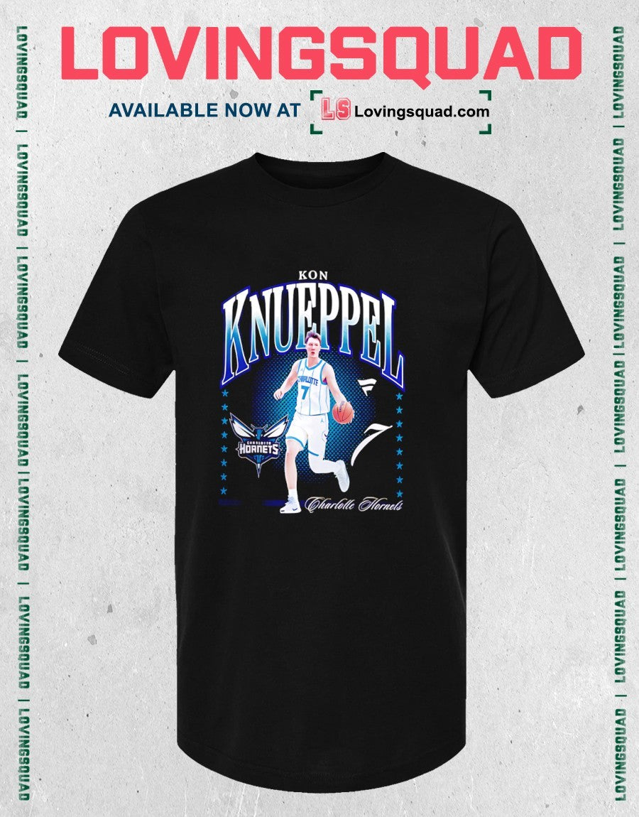 Kon Knueppel 7 Charlotte Hornets Hype Shirt