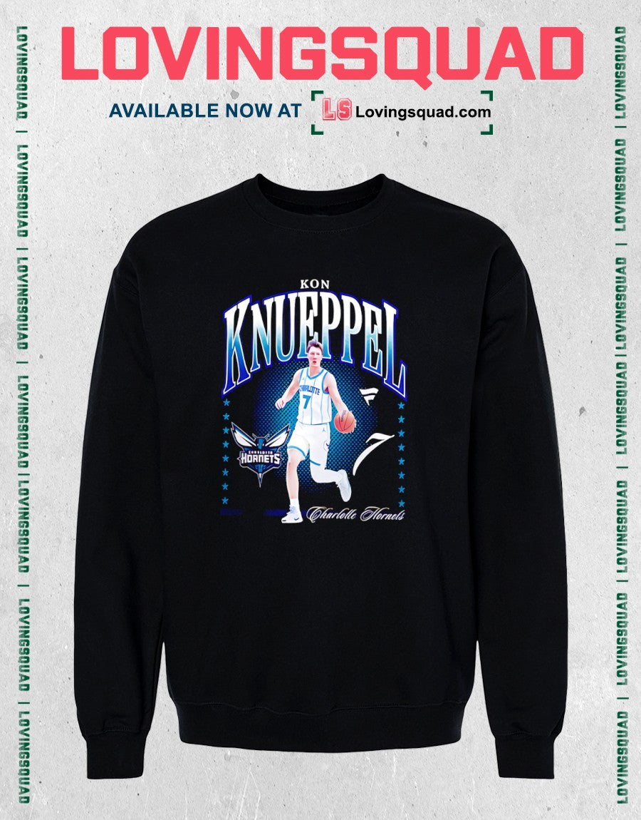 Kon Knueppel 7 Charlotte Hornets Hype Shirt