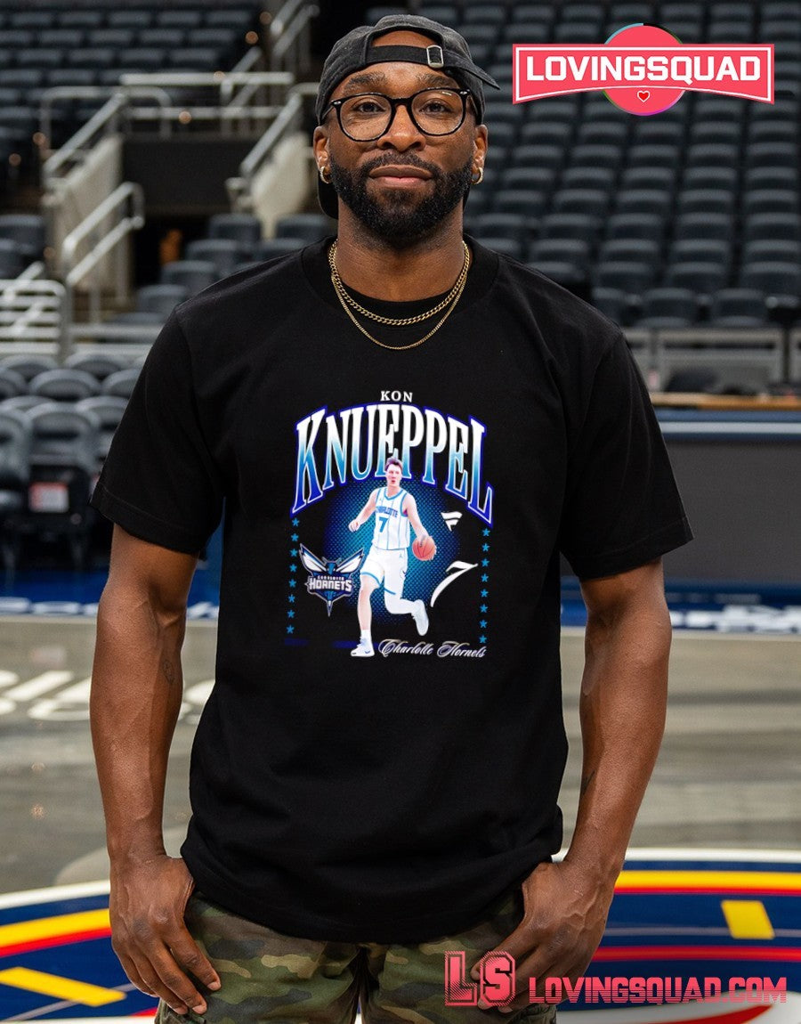 Kon Knueppel 7 Charlotte Hornets Hype Shirt