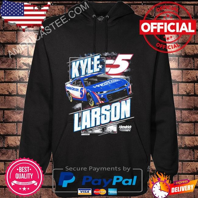 Kyle larson #5 hendrickcars.com 2-spot patriotic shirt