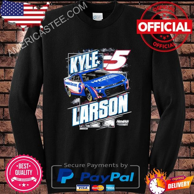 Kyle larson #5 hendrickcars.com 2-spot patriotic shirt