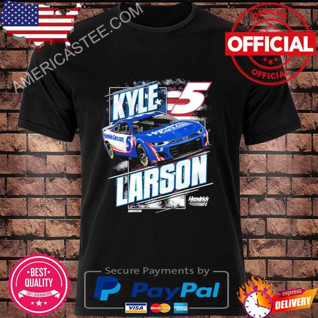 Kyle larson #5 hendrickcars.com 2-spot patriotic shirt