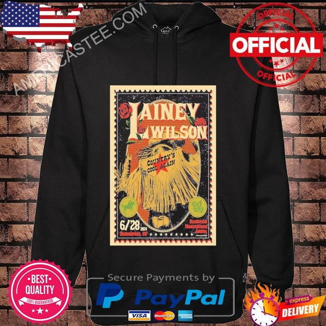 Lainey Wilson Bridgeport, CT June 28 2024 Hartford Healthcare Arena shirt