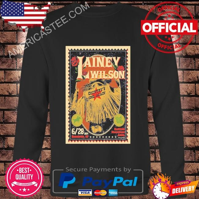 Lainey Wilson Bridgeport, CT June 28 2024 Hartford Healthcare Arena shirt