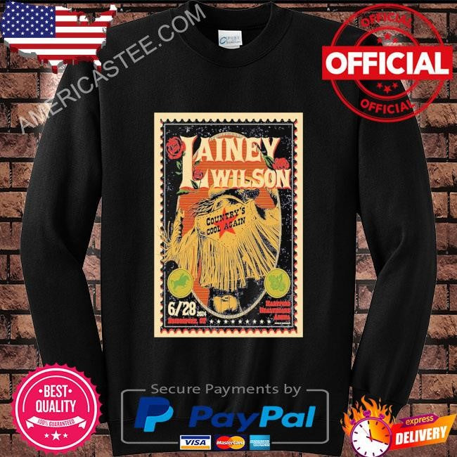 Lainey Wilson Bridgeport, CT June 28 2024 Hartford Healthcare Arena shirt