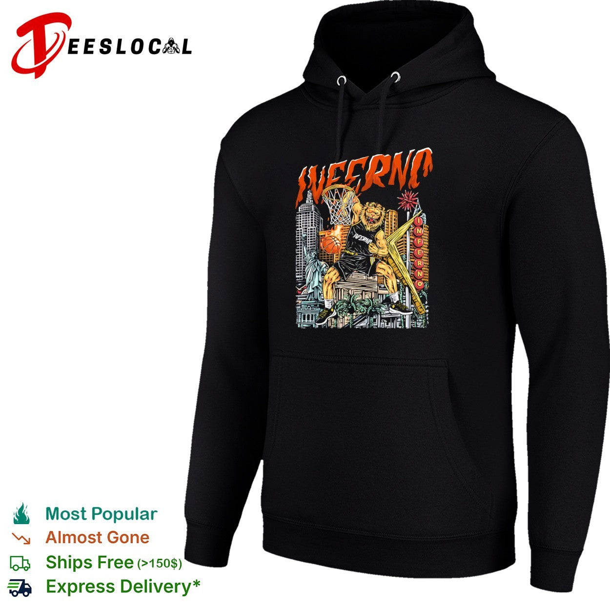 Las Vegas Inferno Basketball player shirt