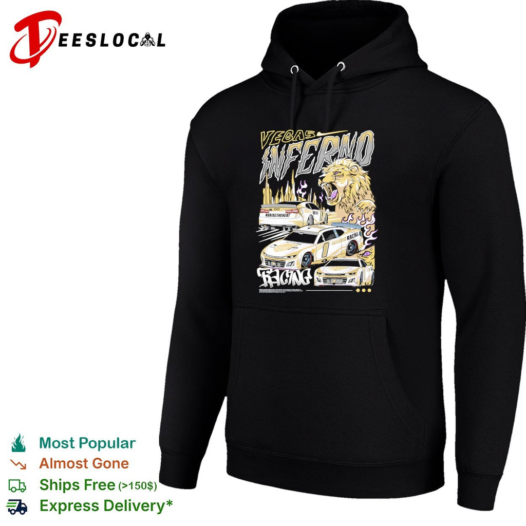 Las Vegas Inferno Racing Bring the Heat Nascar Chevrolet Camaro Race Car shirt