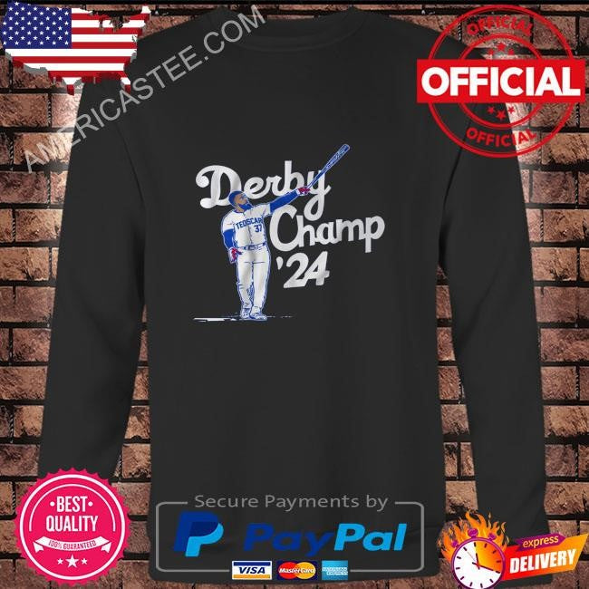 La’s teoscar hernandez on winning the 2024 home run derby shirt