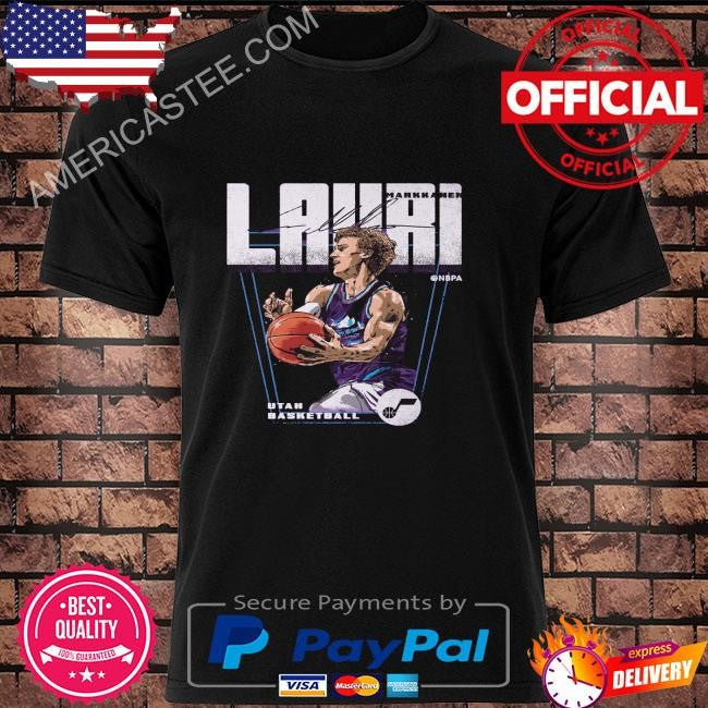 Lauri markkanen utah jazz premiere shirt