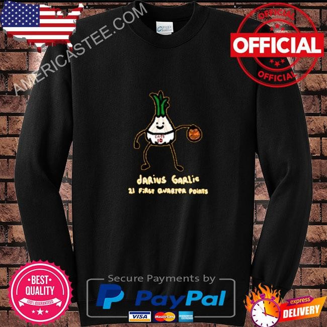 Letemknow Darius Garlic 21 First Quarter Points Shirt