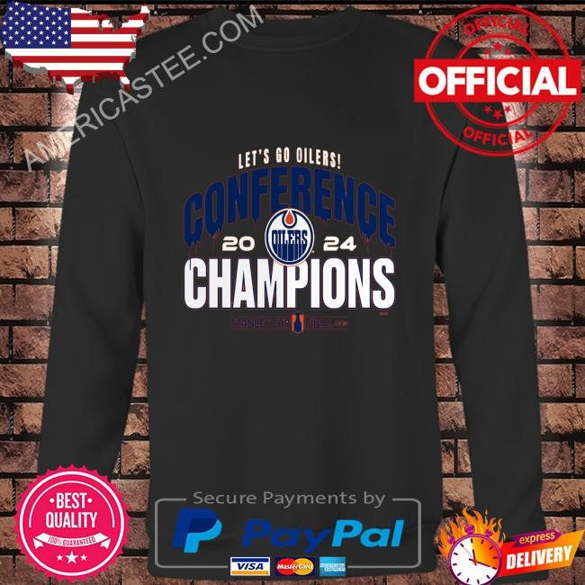 Let’s go Edmonton oilers 2024 western conference champions hometown shirt