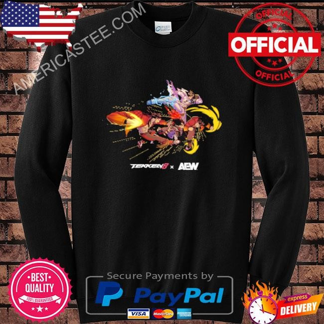 Limited edition – young bucks vs jin & lars – tekken 8 series shirt
