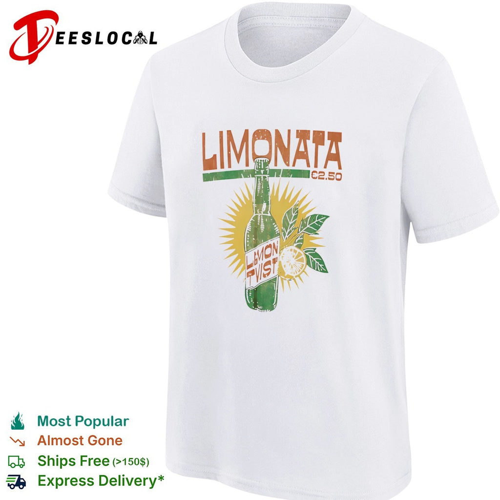 Limonata Lemon Twist vintage beverage bottle €2.50 shirt