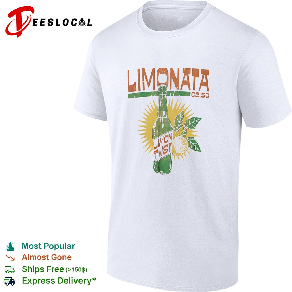Limonata Lemon Twist vintage beverage bottle €2.50 shirt