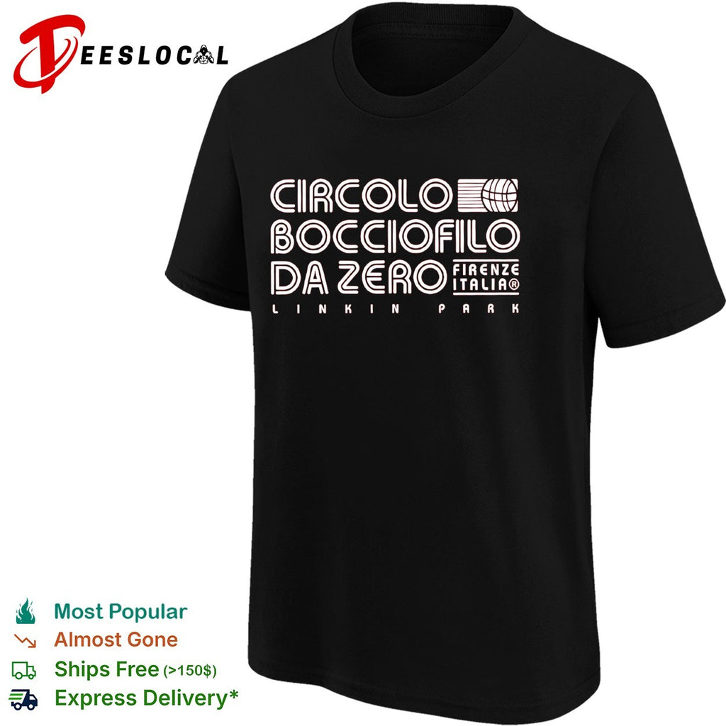 Linkin Park Florence Italy Blind Bag Circolo Bocciofilo Da Zero 2026 shirt