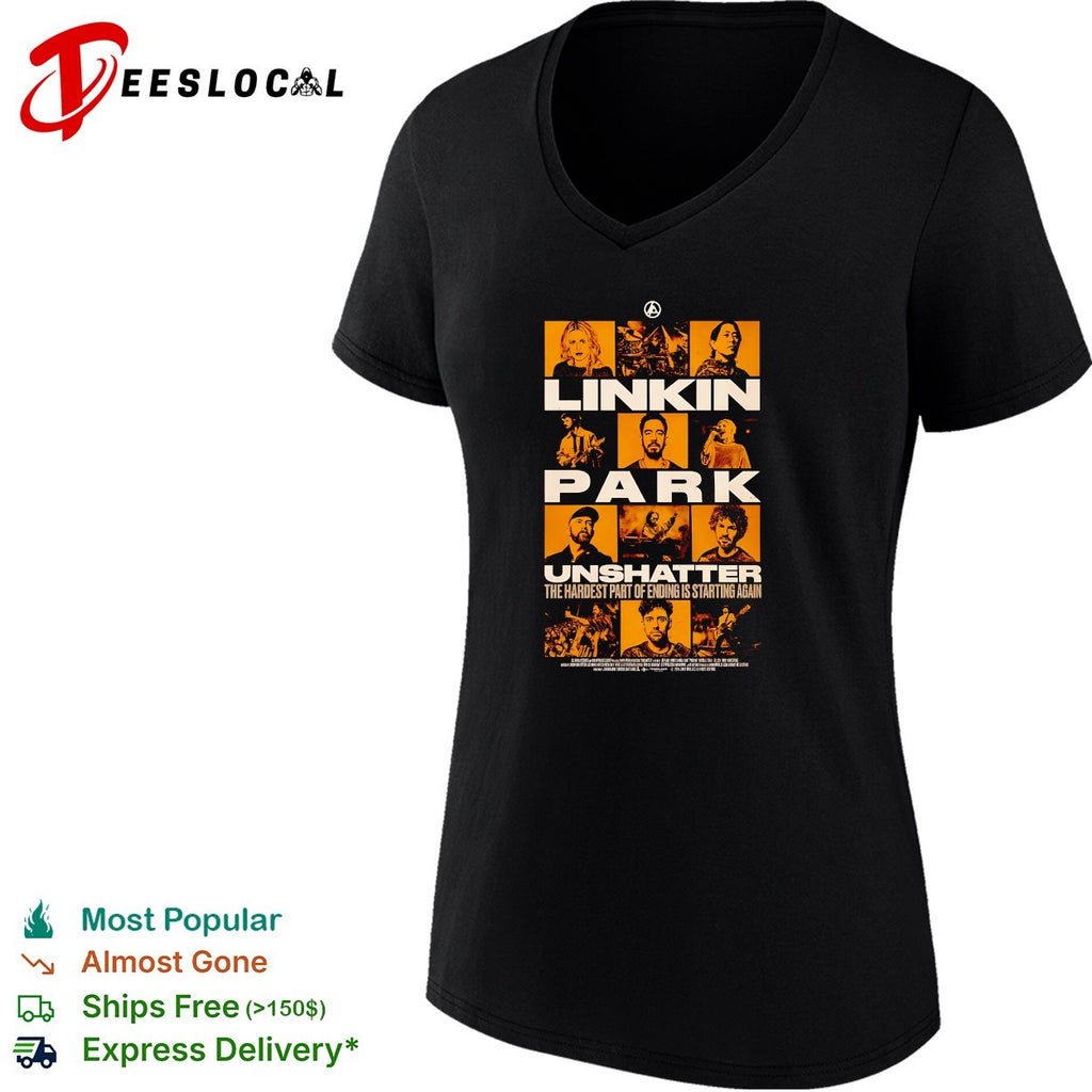 Linkin Park Unshatter The Hardest Part Of Ending Is Starting Again shirt