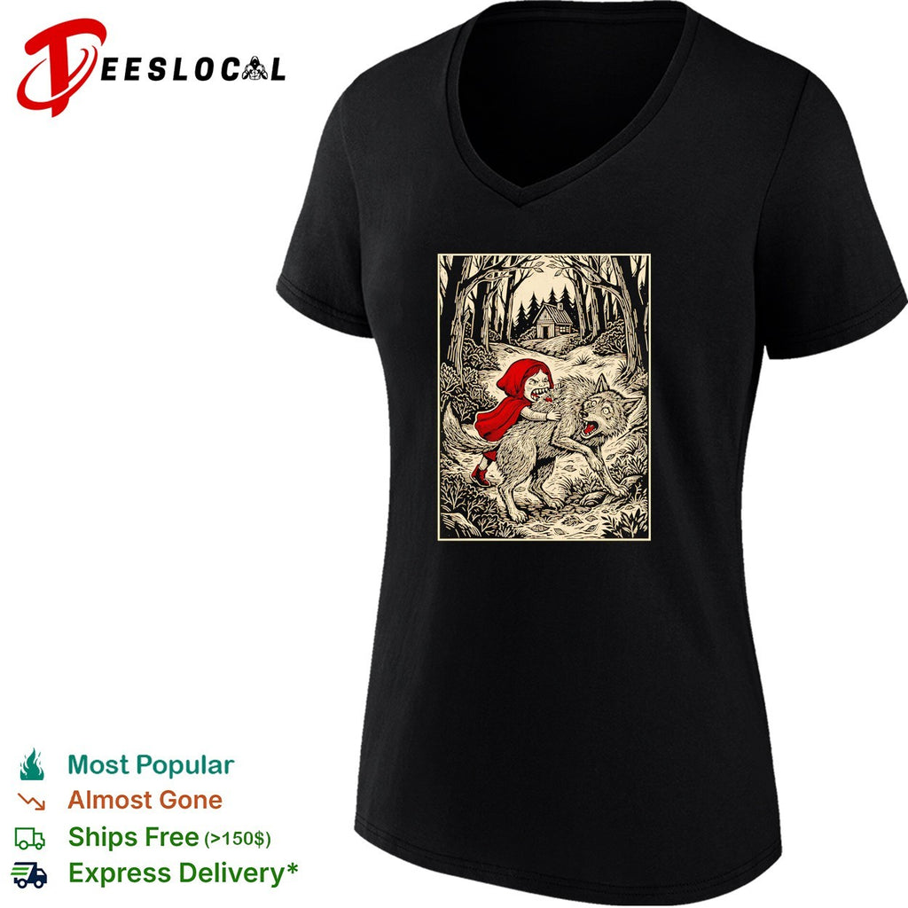 Little Red Riding Hood Humor Of Inverted Stories shirt