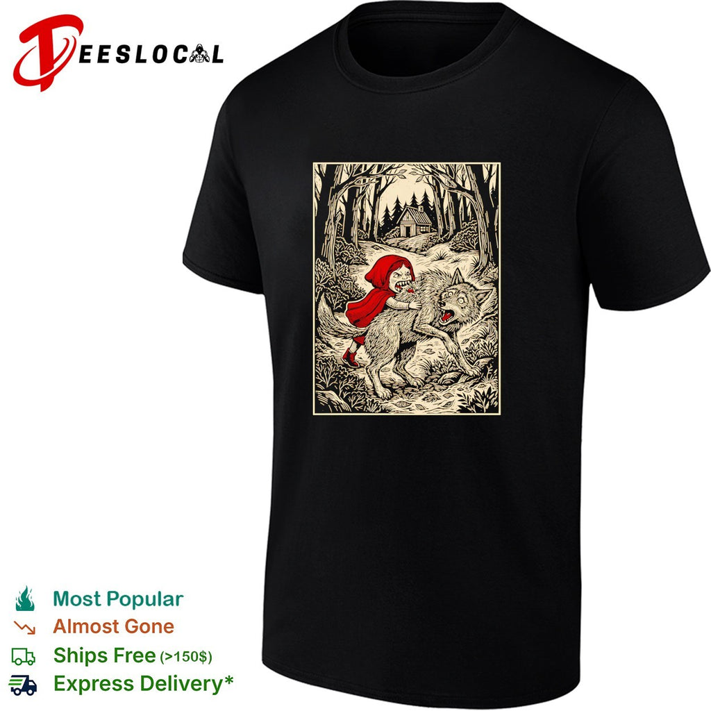Little Red Riding Hood Humor Of Inverted Stories shirt
