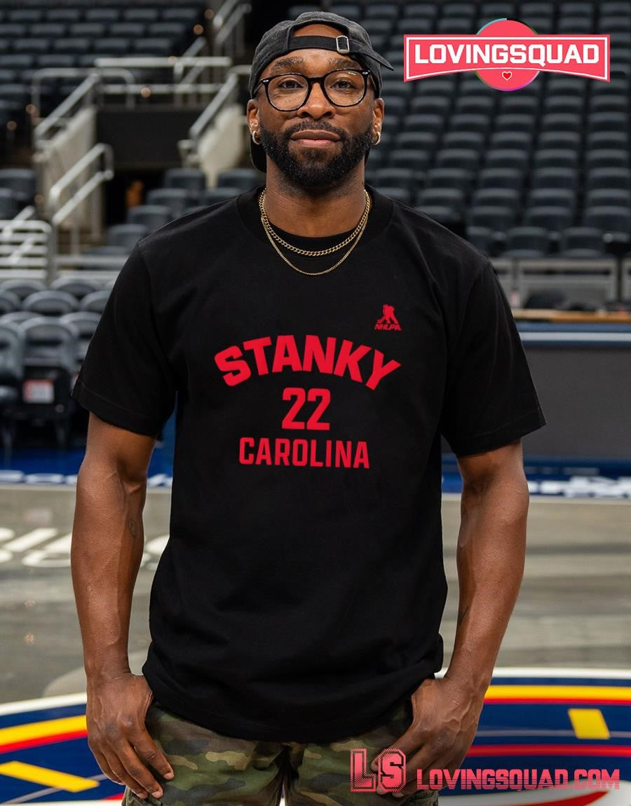 Logan Stankoven Carolina Name & Number Shirt