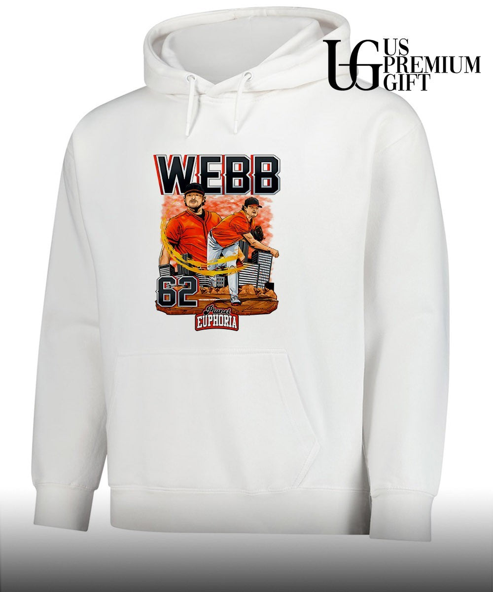 Logan Webb San Francisco Giants baseball Planet Euphoria graphic shirt