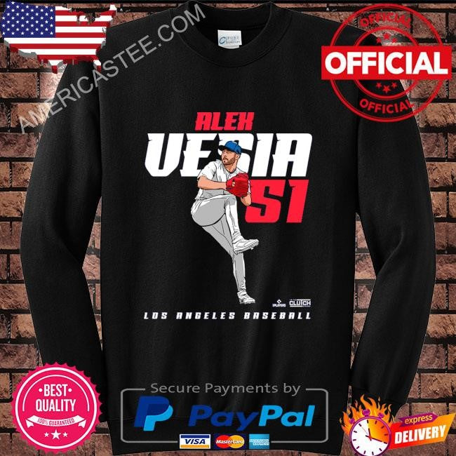 Los angeles baseball Alex vesia #51 player shirt
