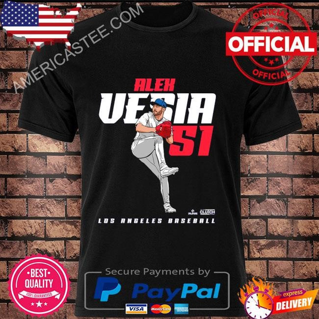 Los angeles baseball Alex vesia #51 player shirt
