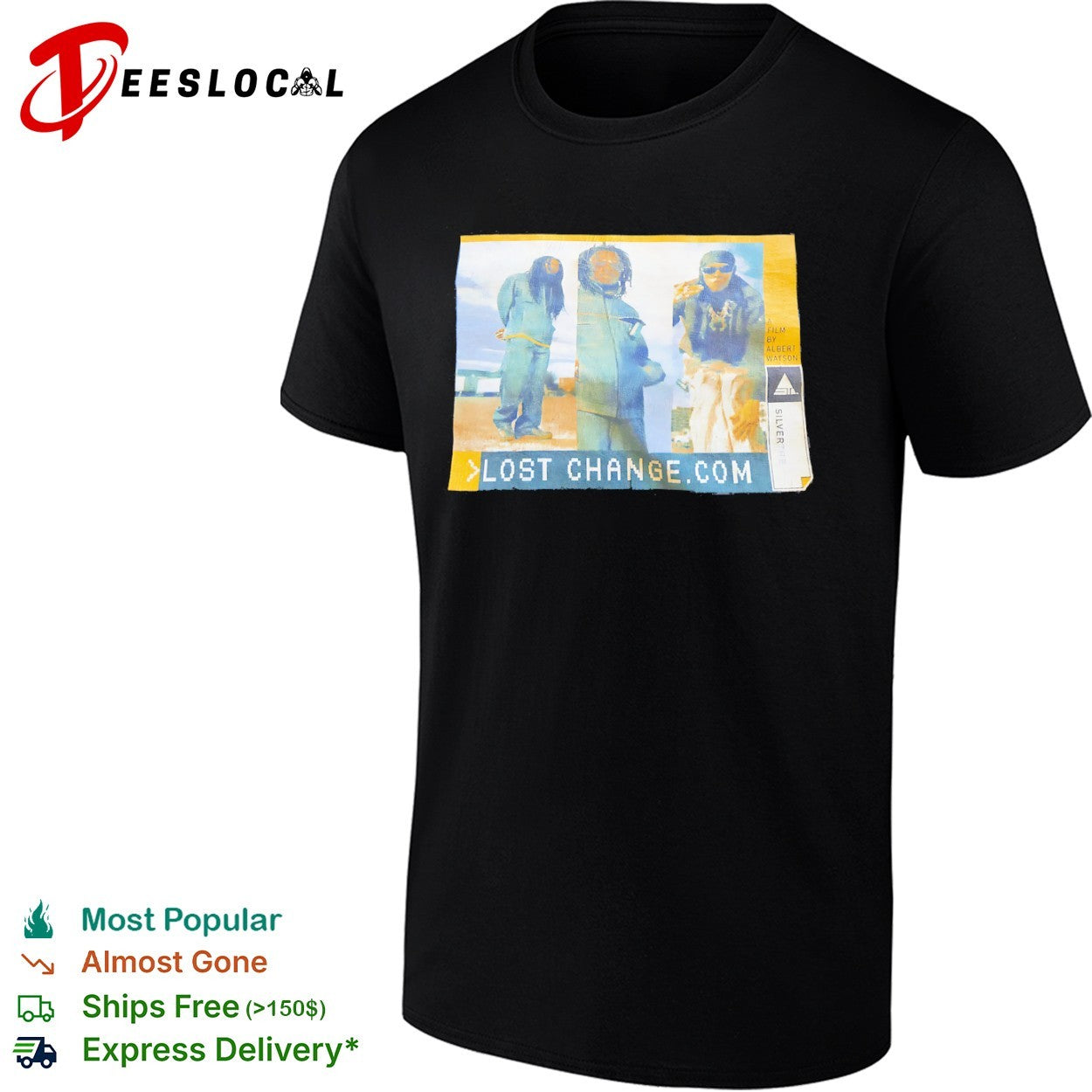 Lost Change Com a film by Albert Watson Levi’s SilverTab Andre 3000 Big Boi shirt